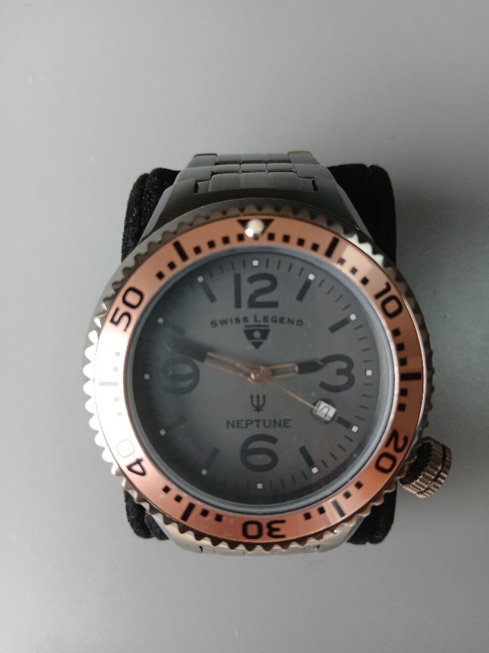 Swiss Legend - Neptune Grey and Copper